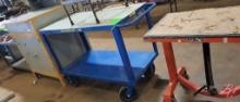 Little Giant Metal Stock Cart W/Poly Top & Casters