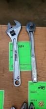 Adjustable Wrench & Socket Wrench (One Money)