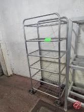 Metal Utility Cart W/ Casters