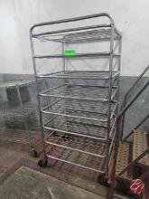 Metal Utility Cart W/ Casters