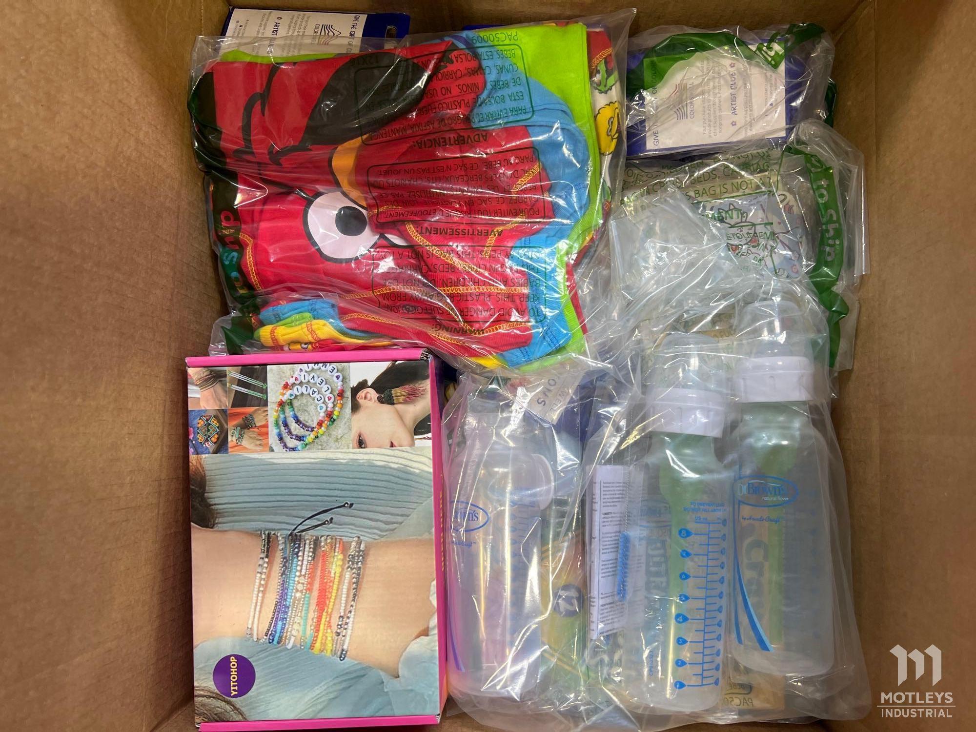 6 Boxes of Baby Items