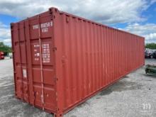 40' High Cube Shipping Container