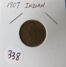 1907- Indian Head Cent