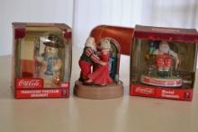 Coca-Cola Christmas figurines