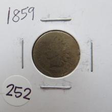 1859- Indian Head Cent