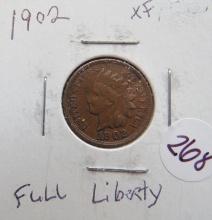 1902- Indian Head Cent