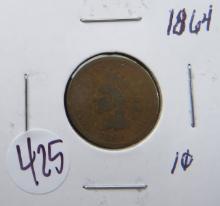1864-P Indian Head Penny