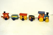 Fisher Price wood train pull toy