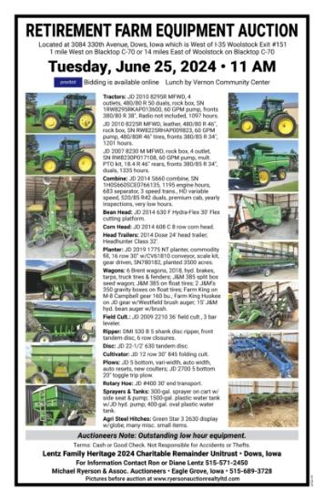 Farm Machinery Auction