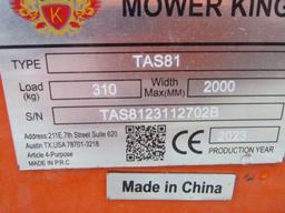 23 Mower King TAS81 Rotary Tiller (QEA 3665)