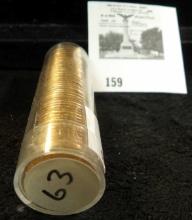 (1) 1963 P Gem UNC BU ROLL Lincoln Cents
