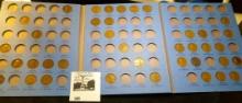 1910-40 S Partial Set of Lincoln Cents in a blue Whitman folder.