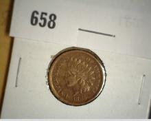 1865 Indian Head Cent, Very Fine+.