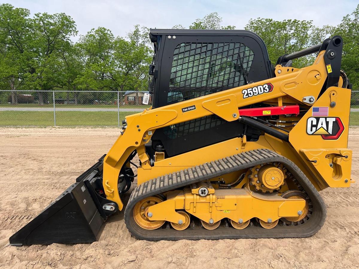 2022 CATERPILLAR 259D3 SKID STEER