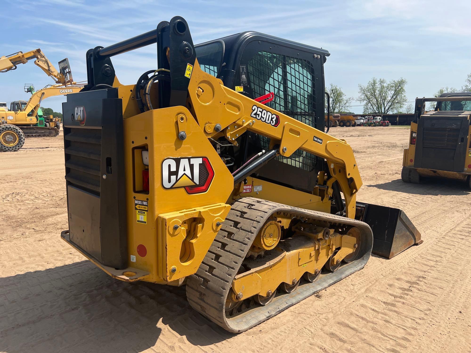 2021 CATERPILLAR 259D3 SKID STEER