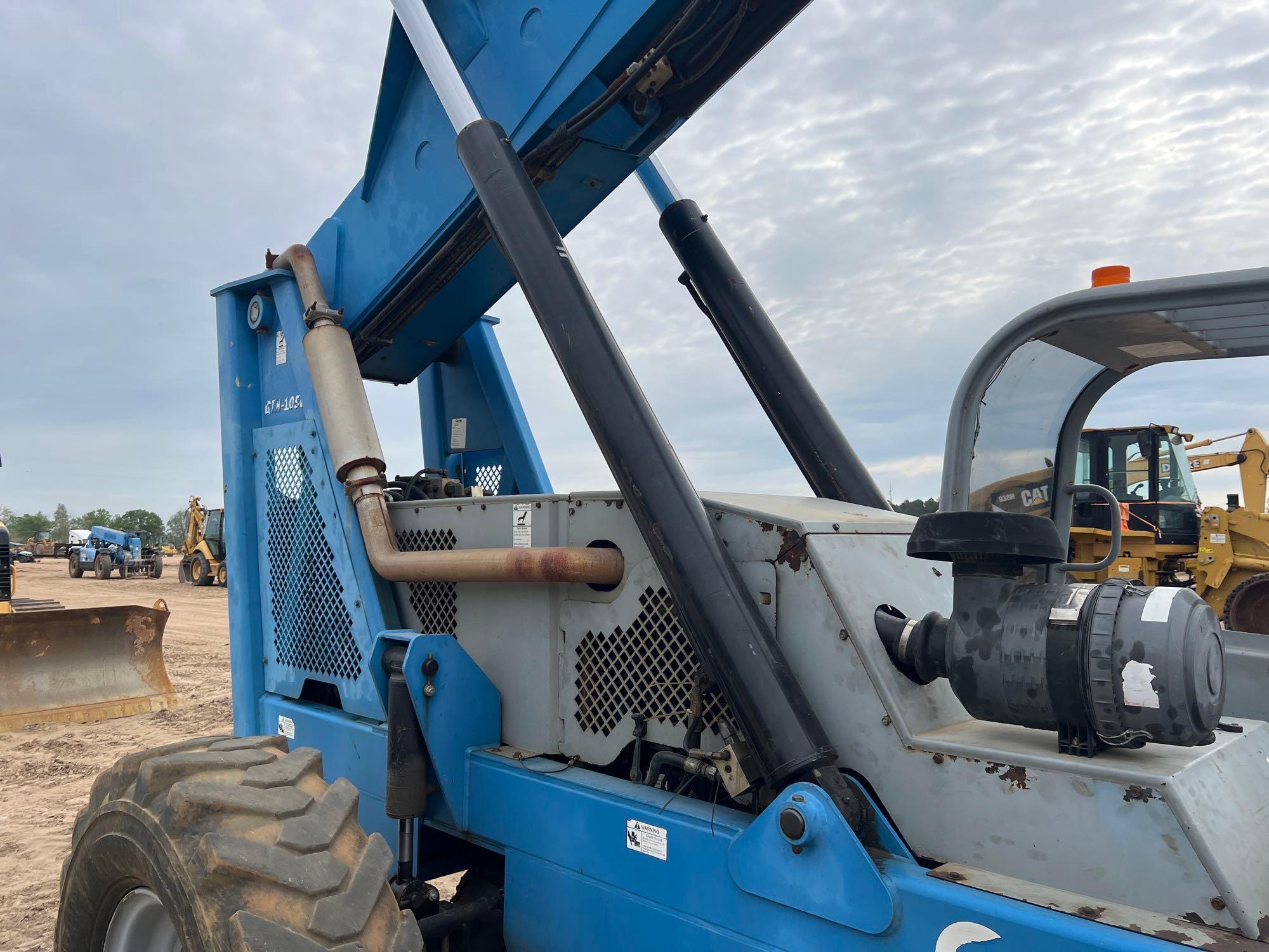 2007 GENIE GTH1056 TELESCOPIC FORKLIFT