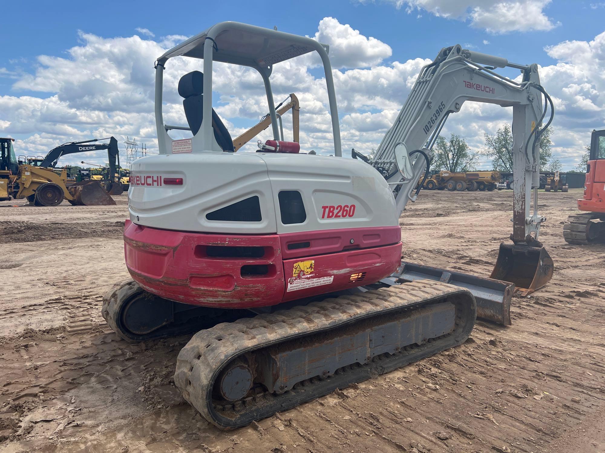 2018 TAKEUCHI TB260 EXCAVATOR