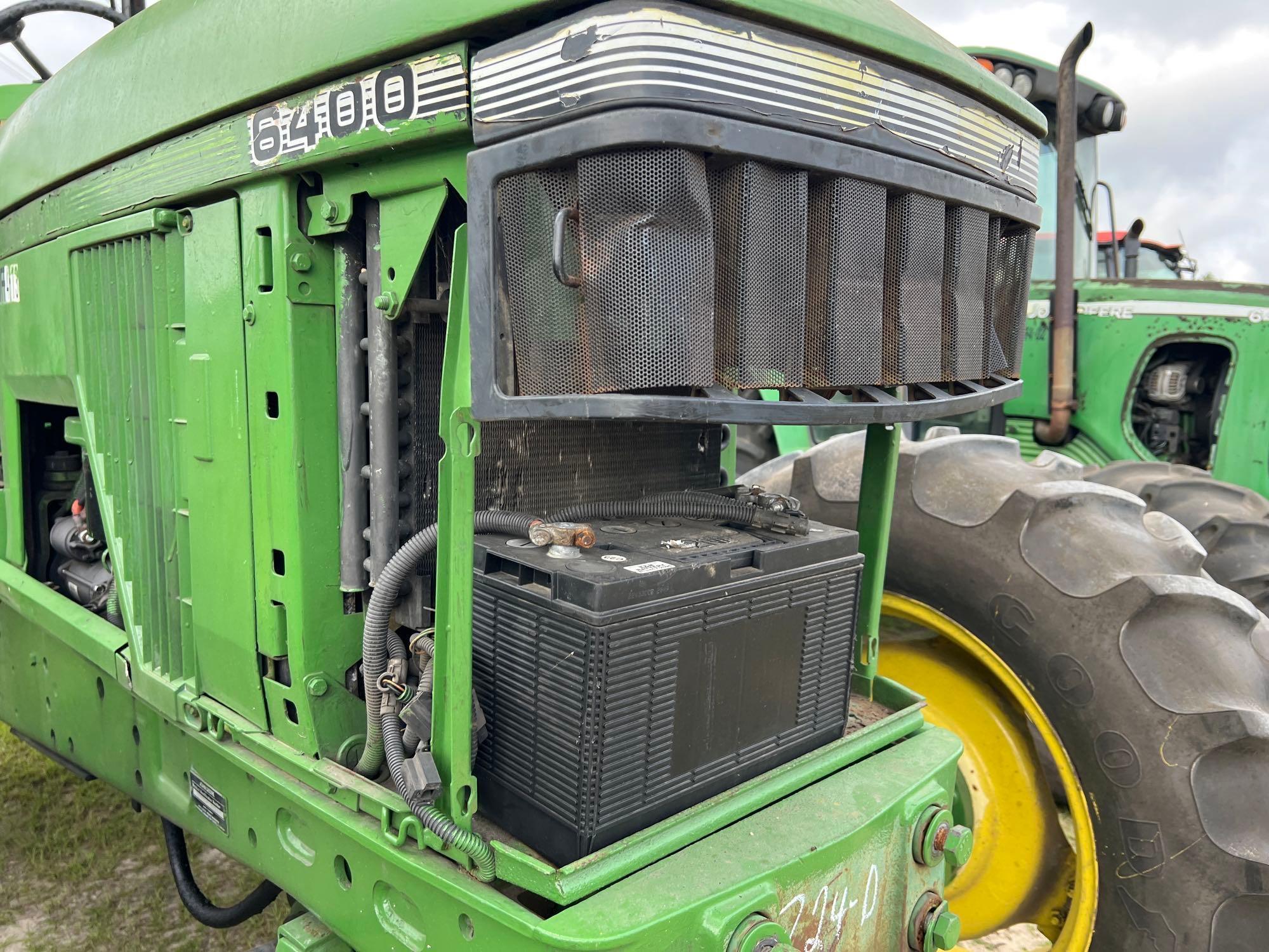 JOHN DEERE 6400 TRACTOR