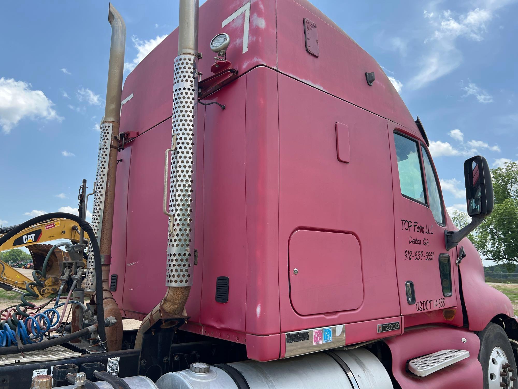 2006 KENWORTH T2000 T/A ROAD TRACTOR