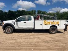 2017 FORD F-450 XL EXT CAB SERVICE TRUCK