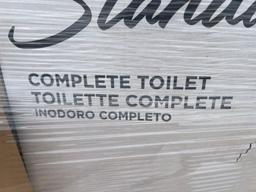 PALLET OF TOILETS