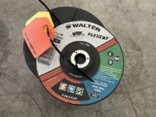 1 Case- Walter 7" Grinding Discs
