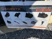 New Agrotk 9 Pcs Mini Excavator Kits