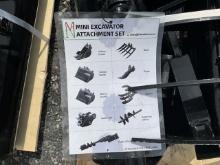 New MIVA Mini-Excavator 9 Pcs Sets