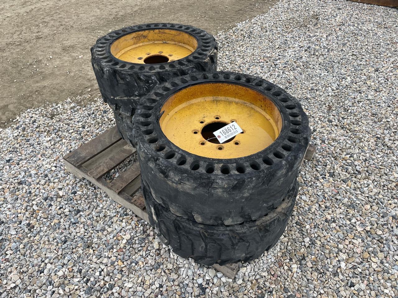 33x6-11 Solid Skid Steer Tires