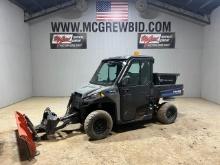 2016 Polaris Brutus HD Utility Vehicle with Blade, Sweeper and Salt Spreader