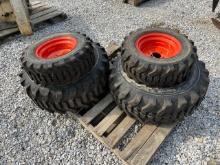 Bobcat Tractor Rims and Tires