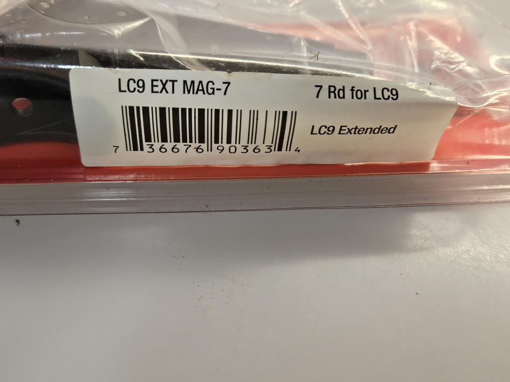 2 New Ruger LC9 Extended 7 Round Magazines