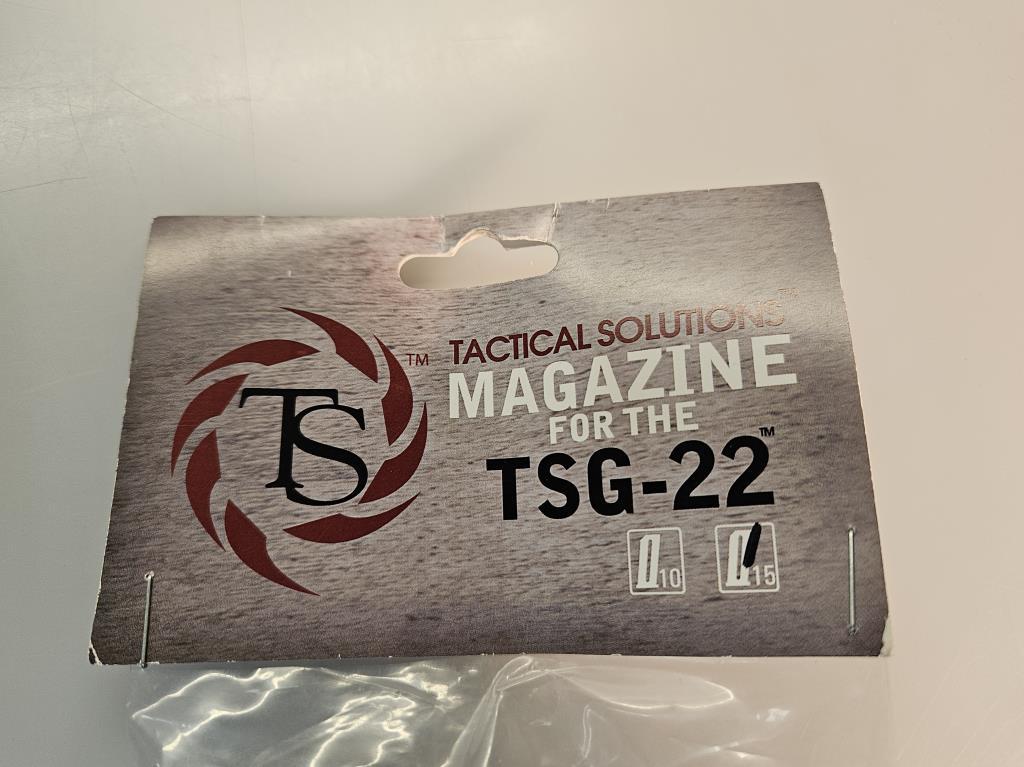 2 New Tactical Solutions TSG-22 18 Round Magazines