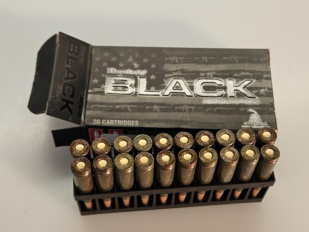 3 Hornady Black 20 Cartridge Ammunition 5.45x39