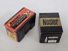 Nosler/Barnes 8mm .323 Spitzer Bullets (100ct)