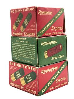 (3) Remington Express & Shur Shot 12, 16, & 20 ga