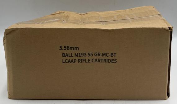 USA Lake City M193 Rifle Ammo 5.56 mm 1000 Count