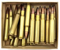 28 Reloaded Cartridges of 30-06 Ammo