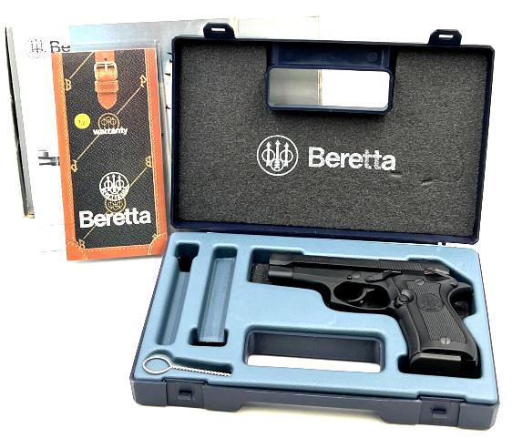 Beretta Model 84 F .9 mm Short Semi-Auto Pistol