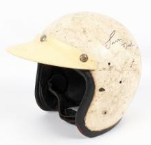 Vintage Larry Dickson Bell-Toptex Signed Helmet