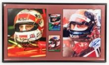 Framed & Signed F1 Sports Cards & Photographs