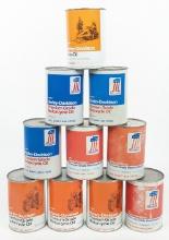 (10) Harley-Davidson Motorcycle 1qt Oil Cans