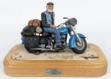 Ltd Harley-Davidson "The Old Soldier" Statue