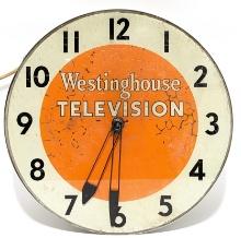 Vintage Westinghouse Television Adv. Pam Clock