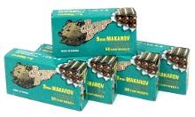 250 Rounds Brown Bear 9mm Markov Ammunition