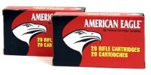 40 Rounds American Eagle .308 WIN 150 Gr FMJ
