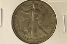 1940 SILVER WALKING LIBERTY HALF DOLLAR