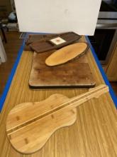 GROUP OF CUTTING BOARDS