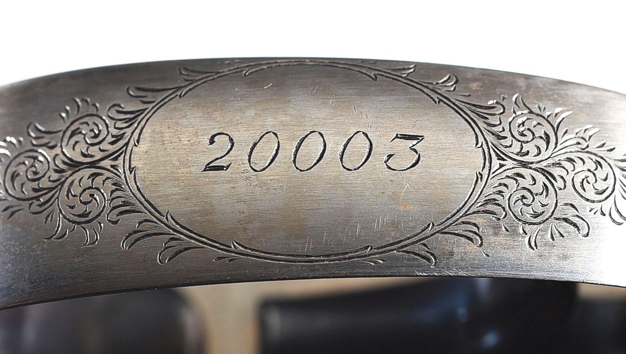 (M) E.J. CHURCHILL IMPERIAL 20 GAUGE OVER/UNDER SHOTGUN WITH ENGRAVING BY POWELL.