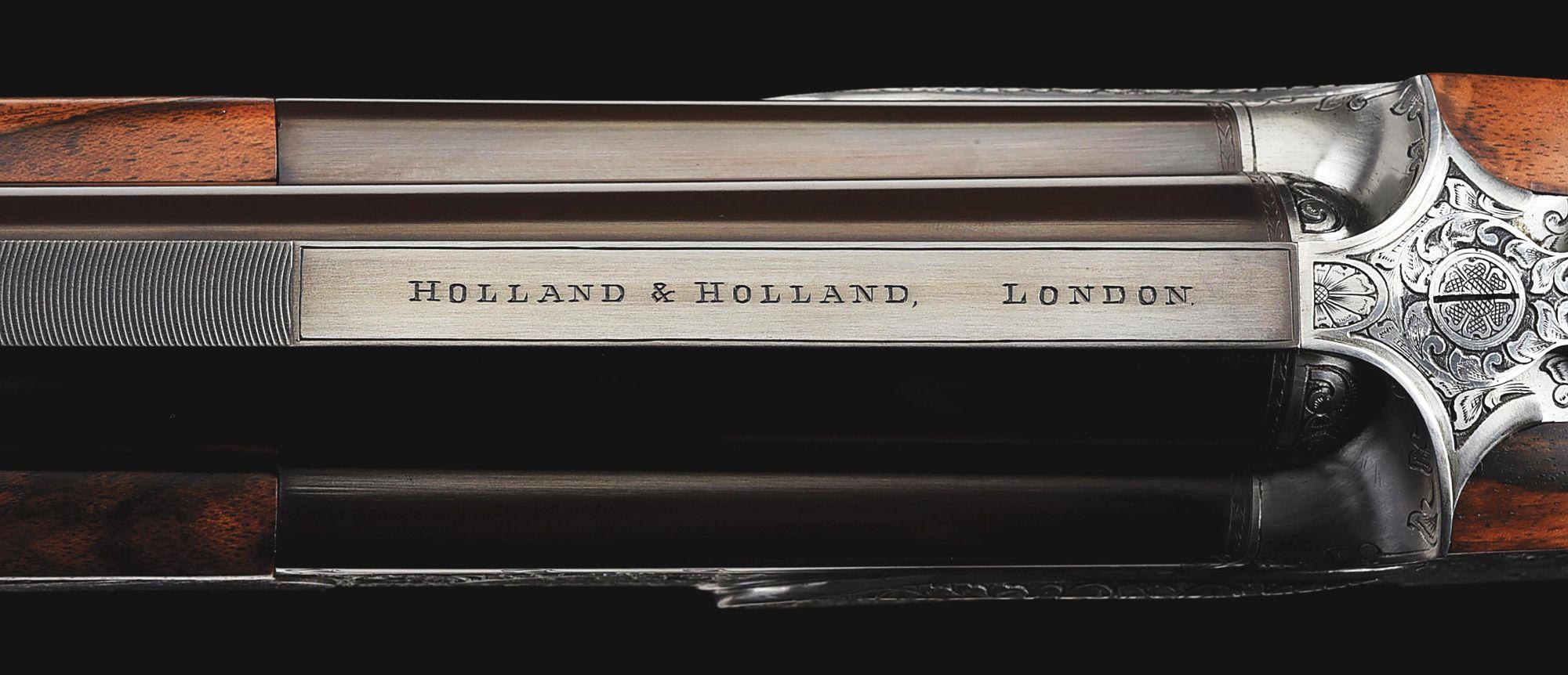 (M) HOLLAND & HOLLAND OVER AND UNDER ROYAL DELUXE 12 GAUGE SHOTGUN